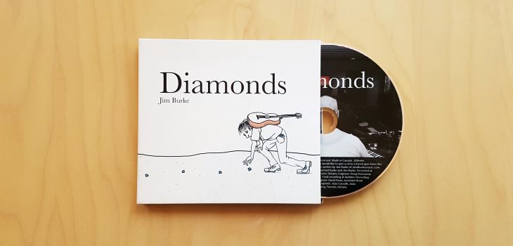 Diamonds CD Front Cover Design and Illustration