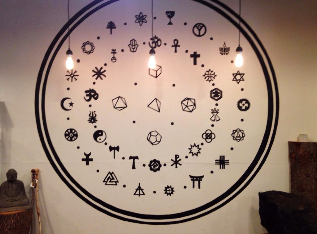 New Age Books Mural Design